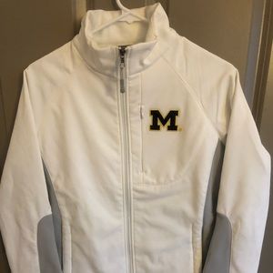 Michigan White lightweight jacket